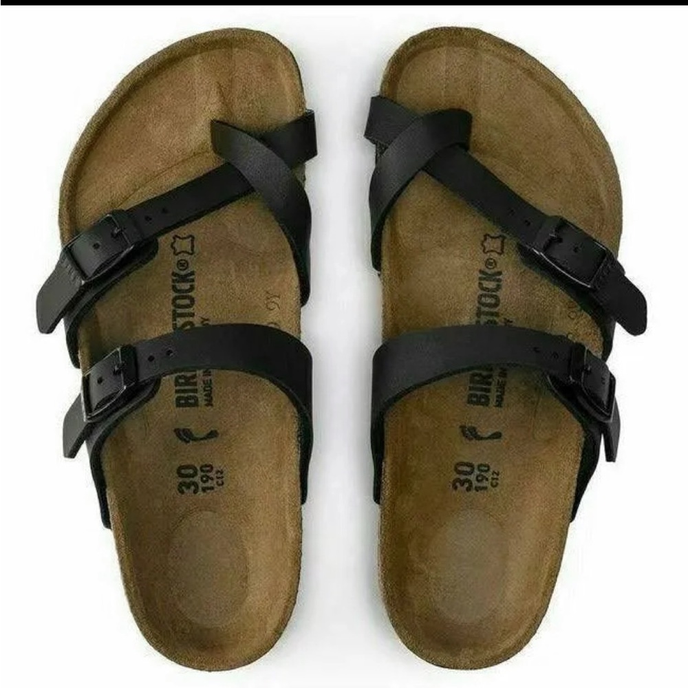 Birkenstock Mayari Black Leather